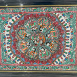 Gopi Raas- Madhubani Painting -Wall Hanging-22''x30''