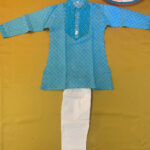 Sky Blue Kurta Paijama for Kids
