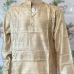 Natural Color Tussar Silk Kurta