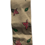 Beige Color Madhubani Hand Painted  Tie