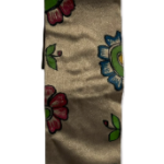 Beige Color Madhubani Hand Painted  Tie